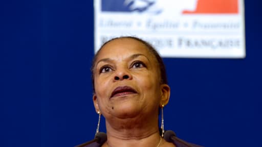 Christiane Taubira le 6 décembre dernier. La garde des Sceaux est en visite en Corse ce jeudi.