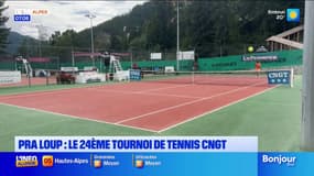 Pra Loup: le 24e tournoi de tennis CNGT