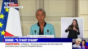 Élisabeth Borne annonce des "concertations" en septembre avec "les forces politiques, économique, sociale et associatives"