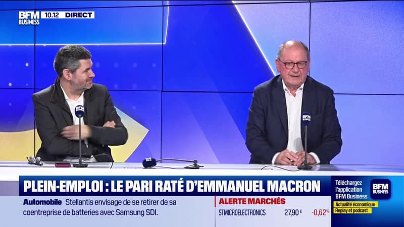 Les Experts : Plein-emploi, le pari raté d'Emmanuel Macron - 11/02