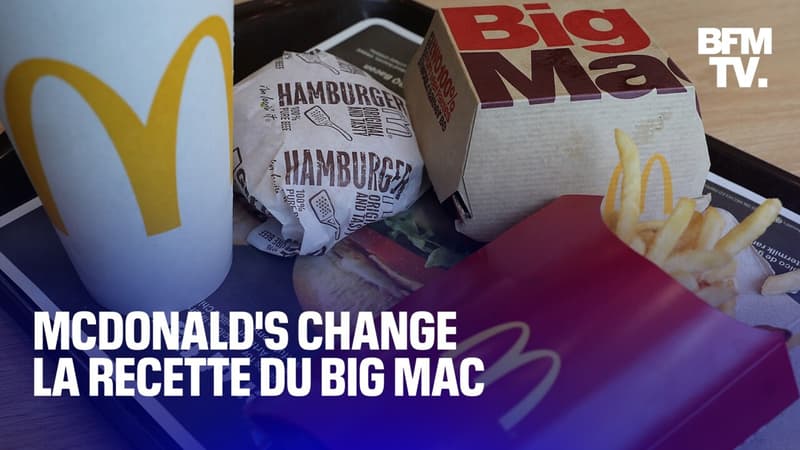 McDonald's modifie la recette du Big Mac: voici ce qui va changer