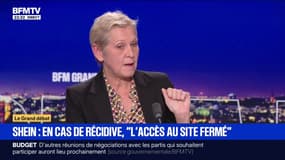 Polémique autour de Shein: Anne Le Hénanff, ministre déléguée chargée de l'Intelligence artificielle et du numérique, déclare qu'en cas de récidive, "l'accès au site sera fermé"