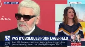 Il n'y aura pas de cérémonie d'obsèques pour Karl Lagerfeld