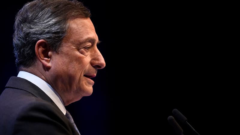 Le président de la BCE Mario Draghi a reçu un salaire de près de 400.000 euros l'an dernier. 