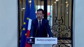 Pour François-Xavier Bellamy, les européennes sont "le début d'un long chemin pour relever la droite"