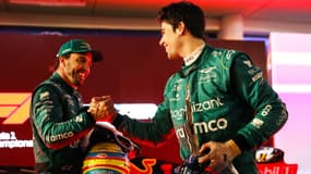 Fernando Alonso et Lance Stroll le 05/03/2023