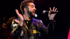 Le chanteur Kendji Girac. 