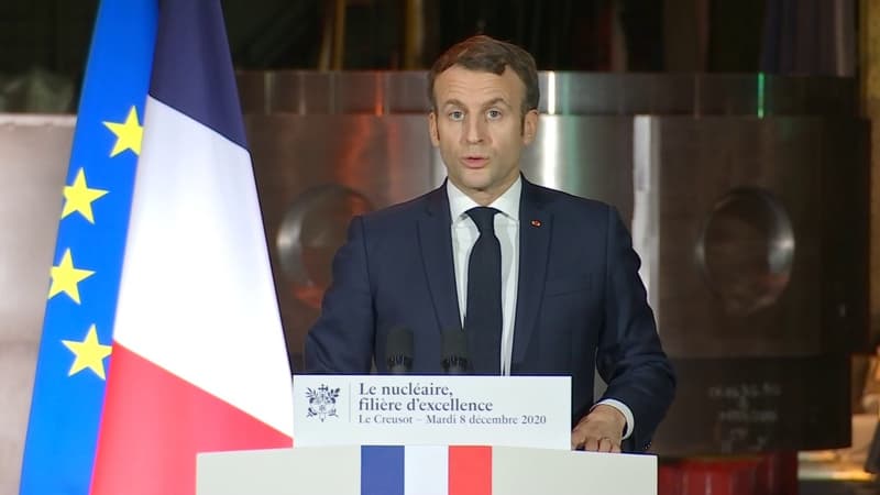 Lors d’un déplacement dans une usine du Creusot ce mardi, Emmanuel Macron a annoncé que le futur porte-avions français, qui remplacera le Charles de Gaulle, sera à propulsion nucléaire.
