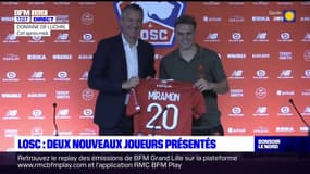 Les deux dernières recrues du Losc présentées ce jeudi