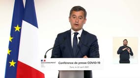 Gérald Darmanin, le 22 avril 2021