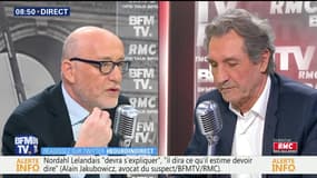 Maître Alain Jakubowicz face à Jean-Jacques Bourdin en direct