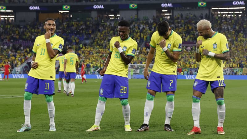Raphinha, Vinicius Jr, L.Paqueta & Neymar Jr