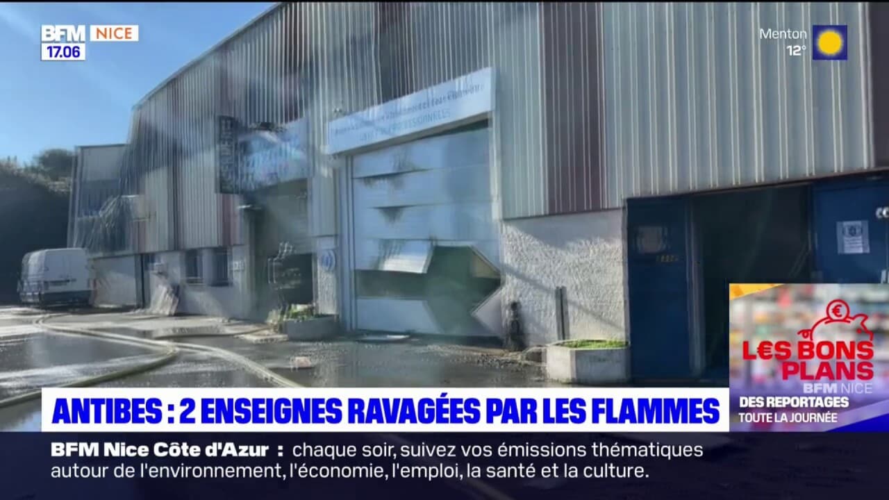 Antibes: Un Magasin De Déguisement Ravagé Par Les Flammes, Les 