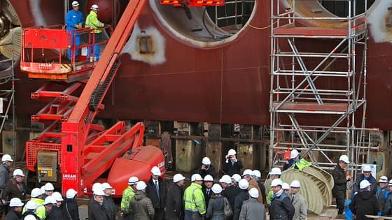 Les chantiers navals de Saint-Nazaire tournent au ralenti, et les mesures de chômage partiel se multiplient.