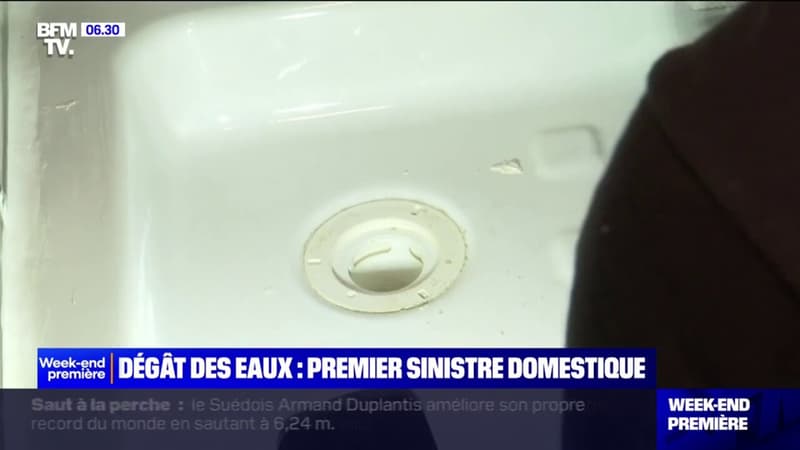 Toilettes cassées, problèmes de canalisations, fuites...C'est le sinistre nº1 dans les foyers français: le dégât des eaux