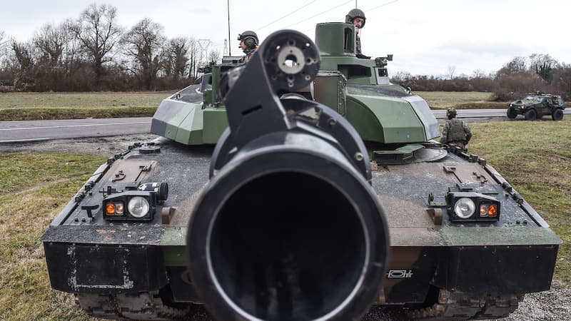 L'EMBT emprunte la tourelle du char Leclerc et la tourelle du blindé allemand Leopard