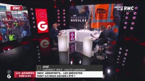 Grèves SNCF et aéroports...  Notre auditeur José, cheminot SNCF, nous explique pourquoi il fera grève 
