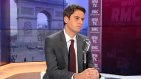 Gabriel Attal sur BFMTV le 18 février 2022 