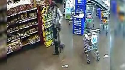 Un des assaillants du Westgate filmé par une caméra de surveillance.