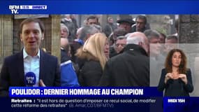 Le dernier hommage au champion Raymond Poulidor