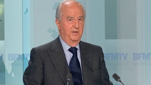 L'ancien Premier ministre Edouard Balladur, soupçonné d'avoir financé sa campagne présidentielle de manière occulte.