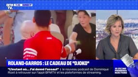 Pourquoi Novak Djokovic a-t-il offert sa raquette à un jeune garçon après sa victoire à Roland Garros ? BFMTV répond à vos questions 