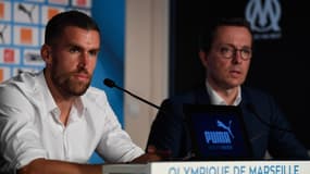 Kevin Strootman et Jacques-Henri Eyraud