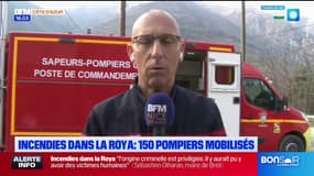 Vallée de la Roya: le point sur les incendies en cours