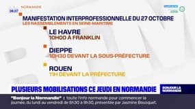 Normandie: nouvelle journée de grève interprofessionnelle