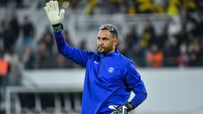Keylor Navas avec le PSG, le 23 janvier 2023.