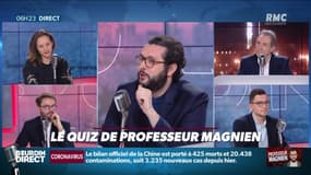Combien de questions Xavier Bertrand a-t-il posé à Jean-Jacques Bourdin sur BFMTV en 20 minutes ?... Relevez le quiz du Professeur Magnien ! - 04/02