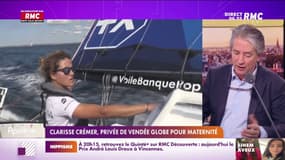 Portrait de Clarisse Crémer, privée du prochain Vendée Globe parce qu'enceinte