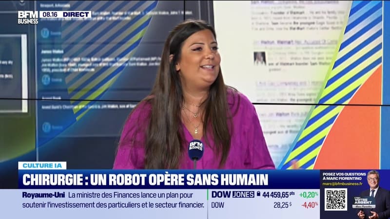 Culture IA : Un robot effectue une opération chirurgicale sans humain, par Léa Benaim - 16/07