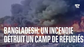 Bangladesh: un incendie détruit un camp de réfugiés rohingyas