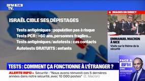 Tests: comment ça fonctionne à l'étranger ? BFMTV répond à vos questions