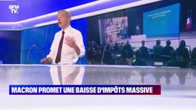 Macron promet une baisse d'impôts massive - 18/03