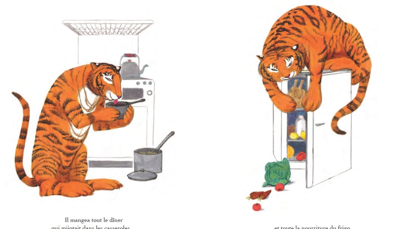 "Le tigre qui s’invita pour le thé"&nbsp;de Judith Kerr
