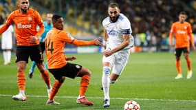 Karim Benzema lors de Shakhtar-Real Madrid