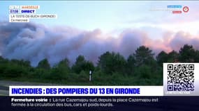 Des pompiers provençaux en renfort face aux incendies qui touchent la Gironde