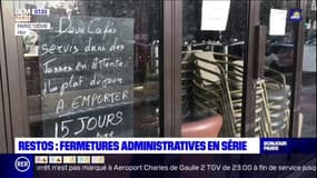 Paris: le ras-le-bol des restaurateurs face à la multiplication des fermetures administratives