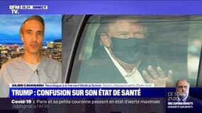 Julien Cavanagh, neurologue: "Il y a un manque de transparence dans la communication médicale" autour de Donald Trump