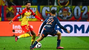 Fulgini lors de Montpellier-Lens, 25 février 2023