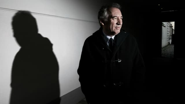 François Bayrou le 27 avril 2016 dans le QG du Modem.