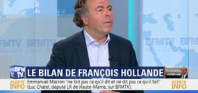 Interview du 14-Juillet de François Hollande: "On navigue en permanence entre déni et mensonge", Luc Chatel