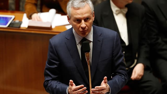 Le ministre de l'Economie Bruno Le Maire.