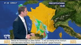 La météo pour ce mercredi 14 septembre 2016