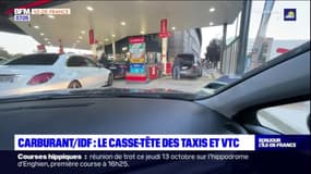 Pénurie de carburant: les taxis et VTC particulièrement touchés