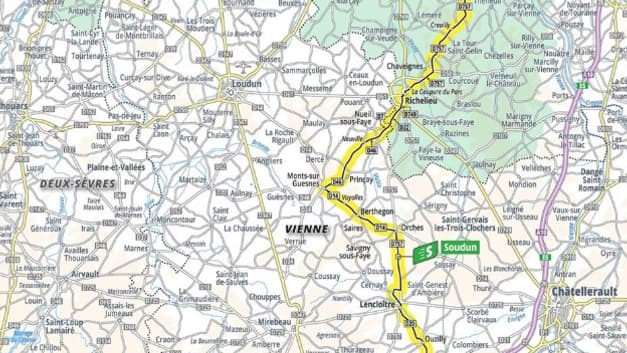 La carte de la quatrième étape du Tour de France féminin 2025