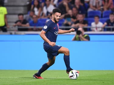 Goncalo Ramos lors du match OL-PSG (1-4, 4e journée de Ligue 1), le 3 septembre 2023