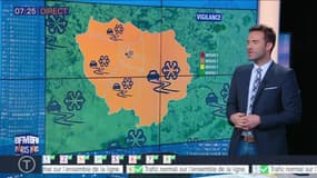 Météo Paris Île-de-France du 1er mars: Neige et verglas ce matin